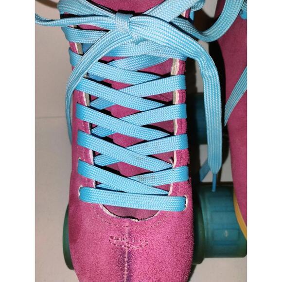 Candi Grl Women’s Size 5 Roller Derby Skates Berry Red Raspberry - Picture 3 of 9
